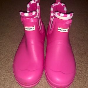 Hunter for Target Pink Bootie Rain Boots